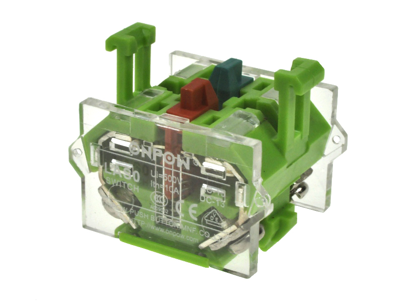 

Styk pomocniczy 10A/500V rozwierny zwierny Onpow