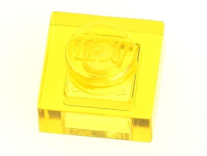 

Lego Płytka zwykła 1x1 3024 żółta trans 4 szt.