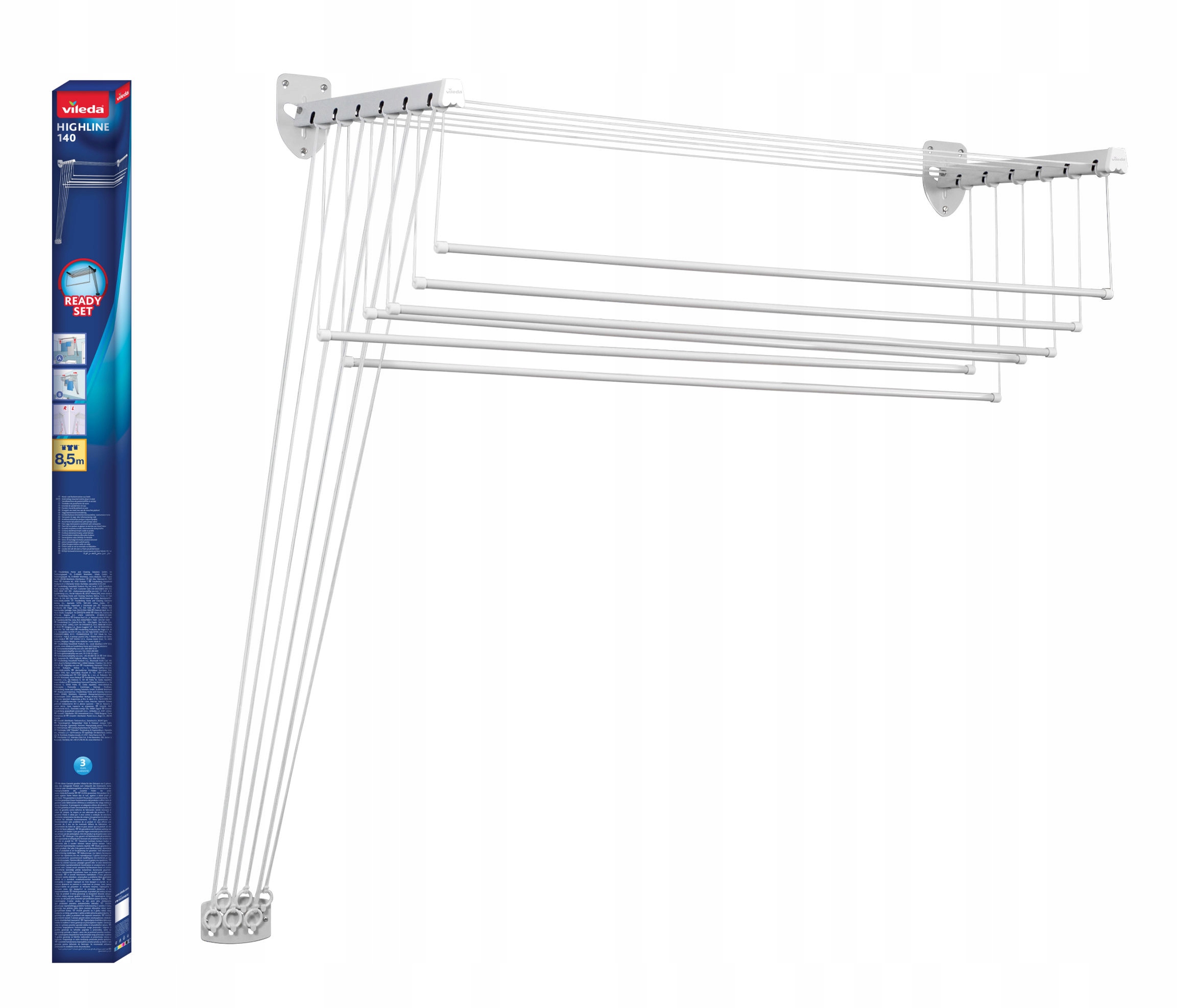 

Vileda Suszarka sufitowa na pranie Highline 140