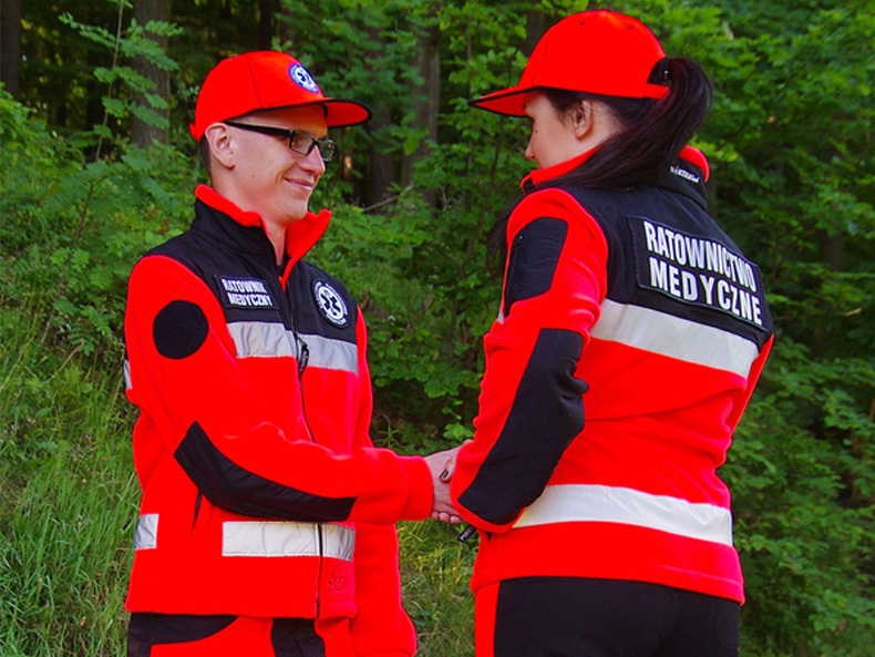 Czapka FLUO RATOWNICTWO MEDYCZNE RATOWNIK MEDYCZNY Marka inna