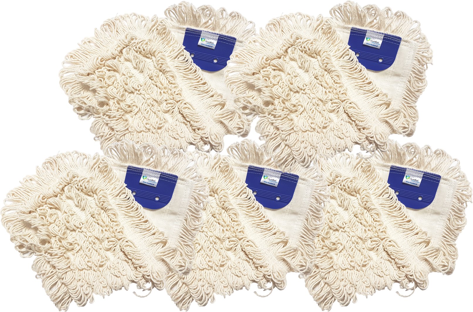 

CleanBox - Mop Speedy płaski bawełna 40cm - 5szt