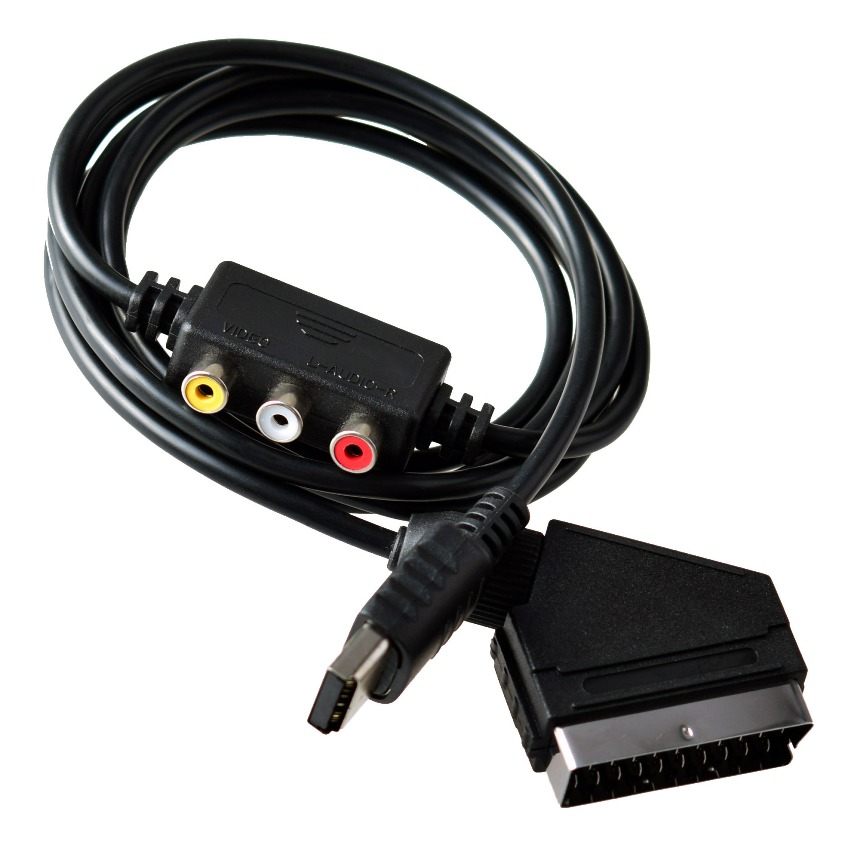 RGB Scart kábel pre Consol Sega Dreamcast Pal