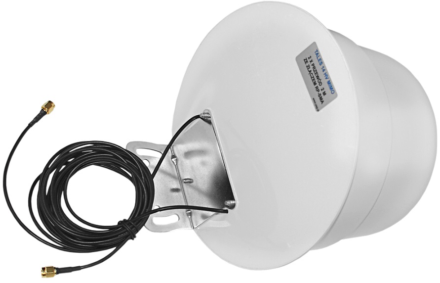

Antena Dookólna 2,4GHz Tales Mimo 14V +2x 2m Rpsma