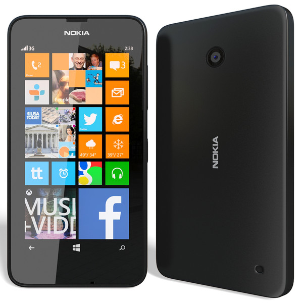 NOKIA LUMIA 630 4 кольори ширина продукту 67 мм