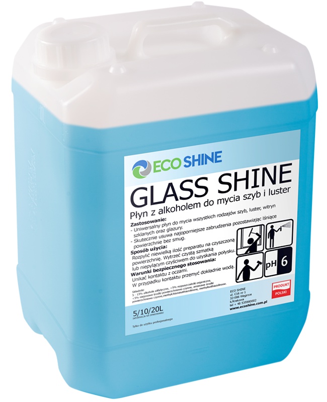 

Płyn EcoShine 5l mycie szyb i luster