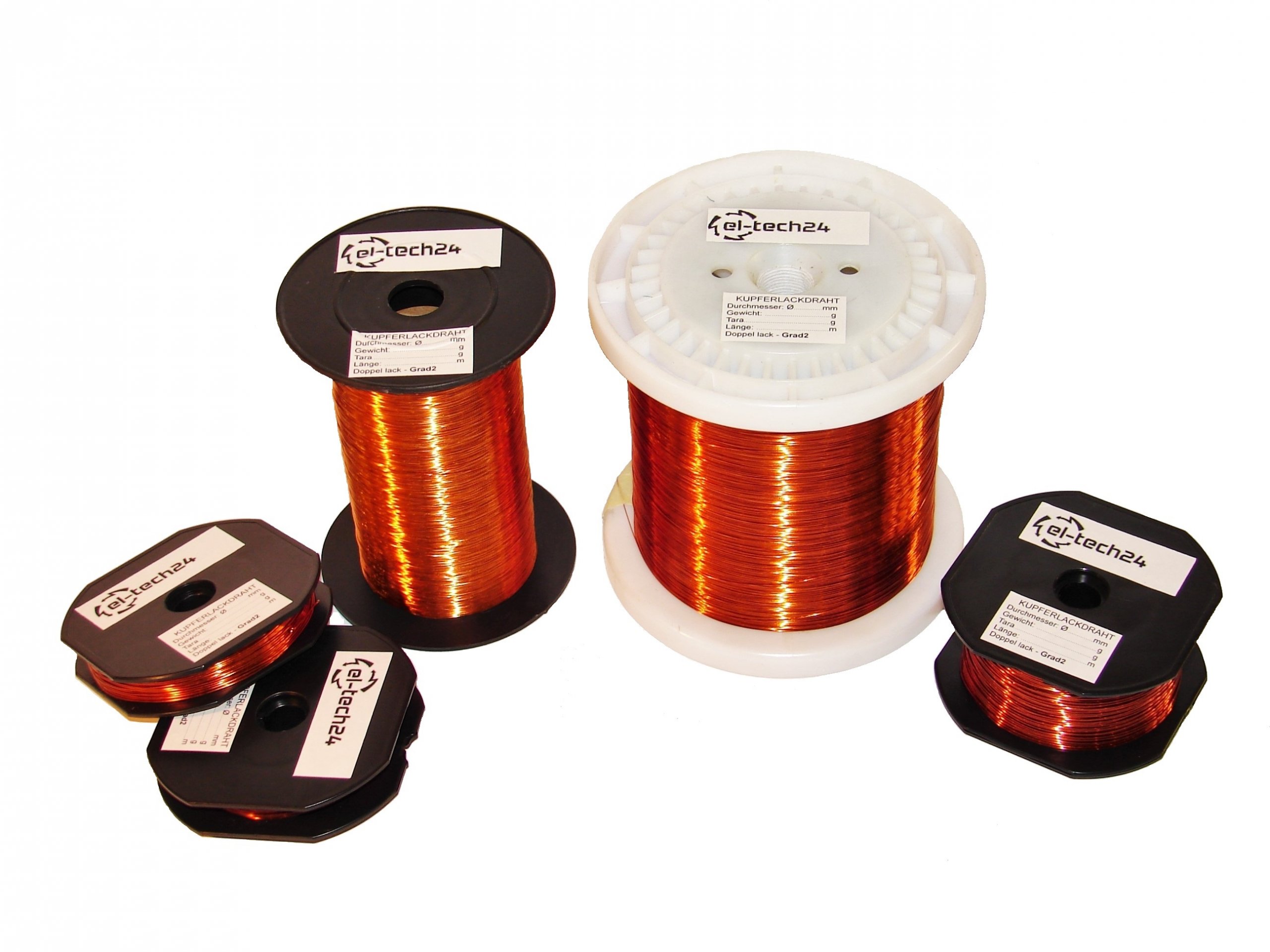 DRUT NAWOJOWY miedziany DN2E - 0,40mm - 1kg - 880m Kod producenta DN2E0401