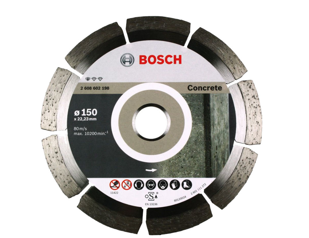 Zdjęcia - Tarcza Bosch  Diamentowa 150mm bardzo twardy beton 