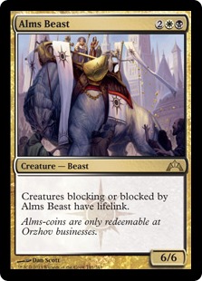 Mtg 2x Alms Beast (Rare)
