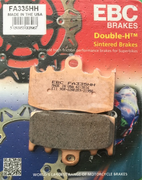 FA335HH - КОЛОДКИ ПЕРЕДНІ BMW R 850 1100 1150 K 1200 1300 HP2