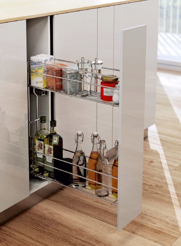 CARGO MULTI BOCZNE 200/2 LEWE SZARE REJS Szerokość mebla 15 cm