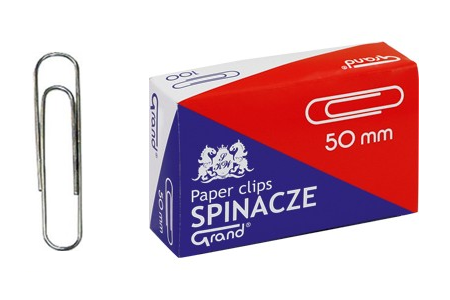 

Spinacz spinacze biurowe okrągłe 50 mm 100 szt