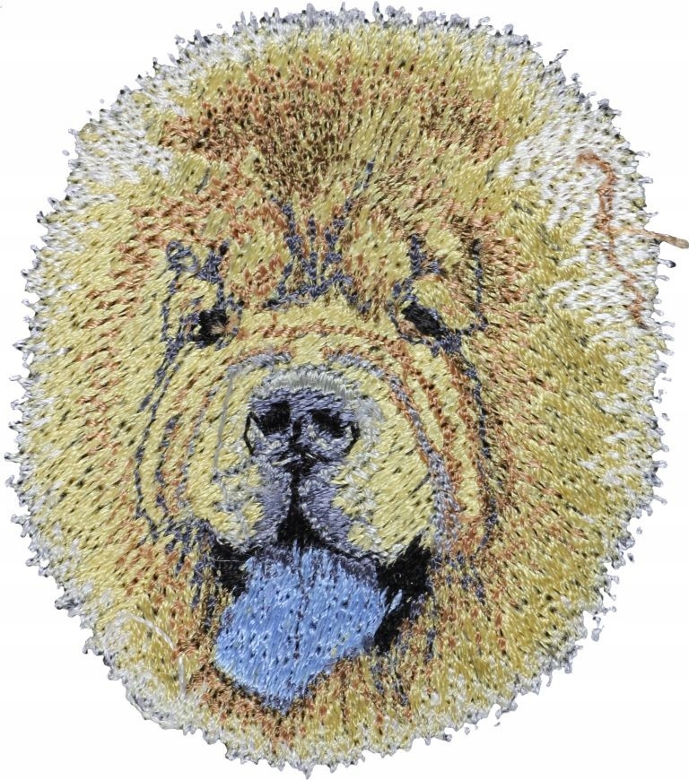 

Chow chow Haft Naszywka Przyszywka Łata