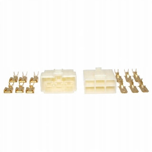 

OK-6K uniwersalna kostka 6pin z konektorami 6.3mm