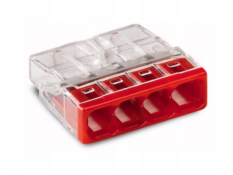 

Złączka instalacyjna 4 pin 16,5mm 24A 450V Wago
