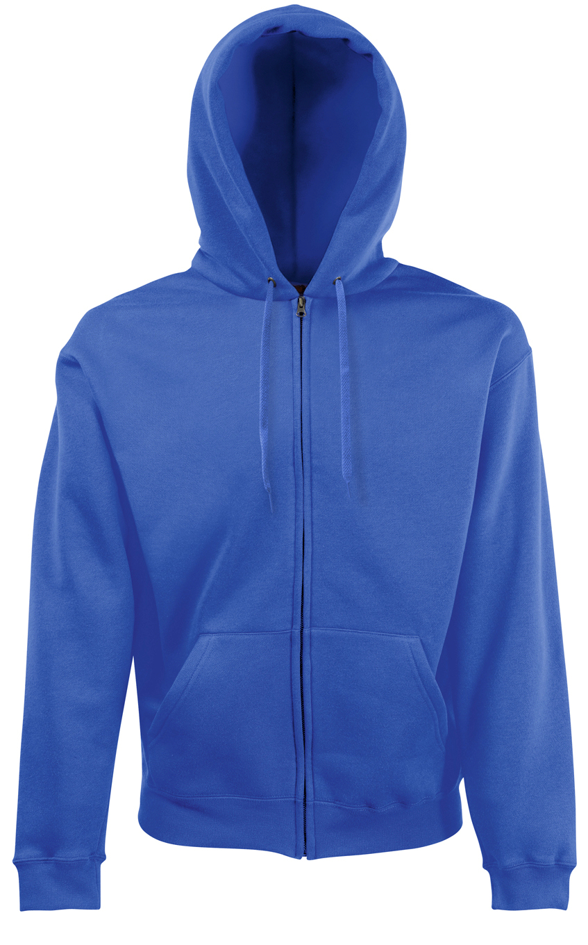 

Fruit Of The Loom Bluza z Kapturem Zamkiem Blue L