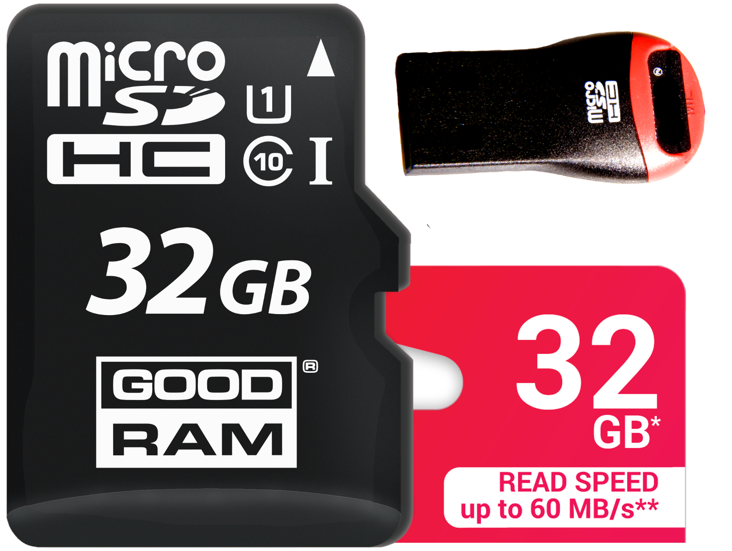 

Goodram Karta Micro Sd 32GB CL 10 Uhs Czytnik M2