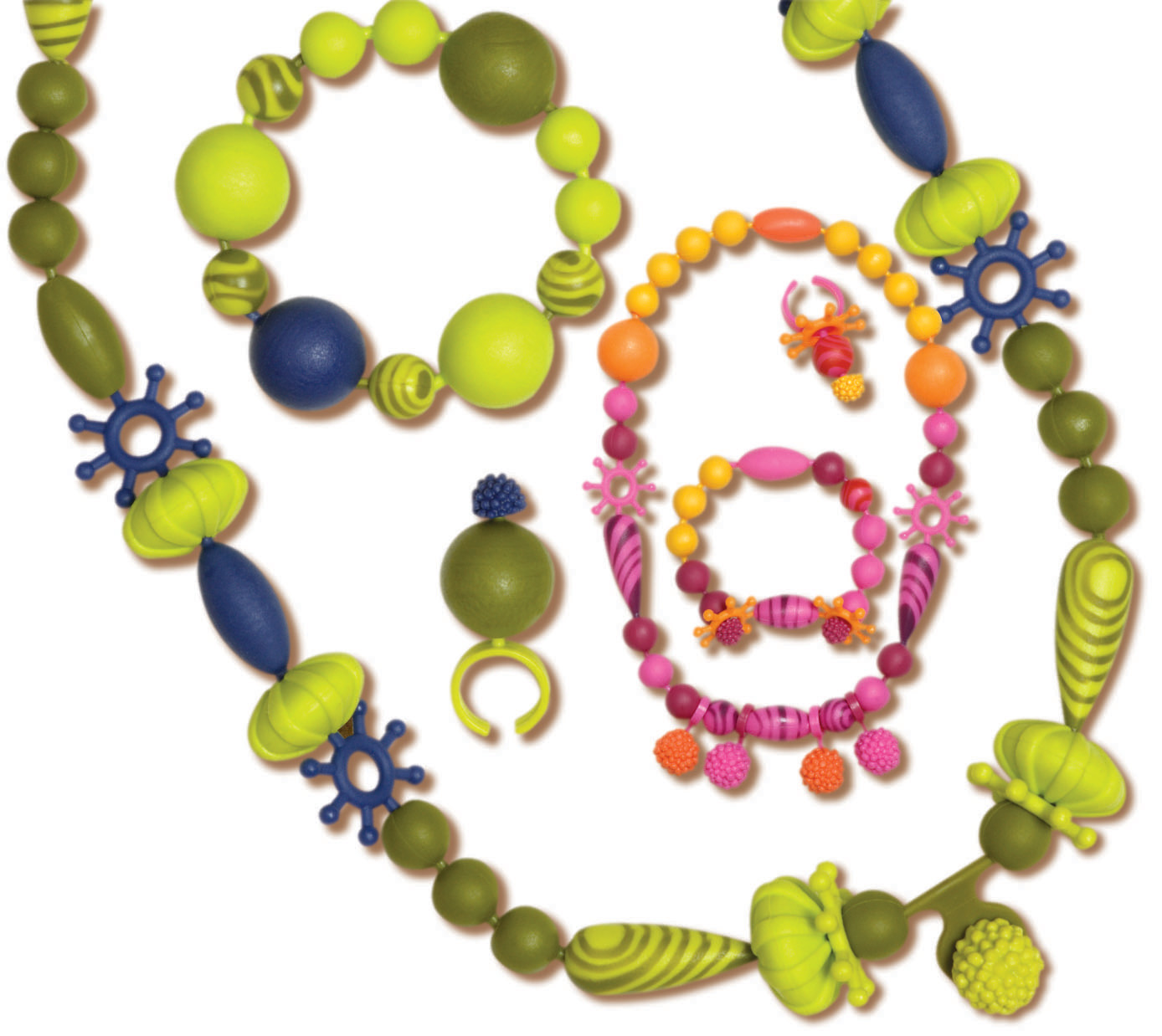 Pop Arty! Koraliki do biżuterii 500 el. B.TOYS Marka B.Toys