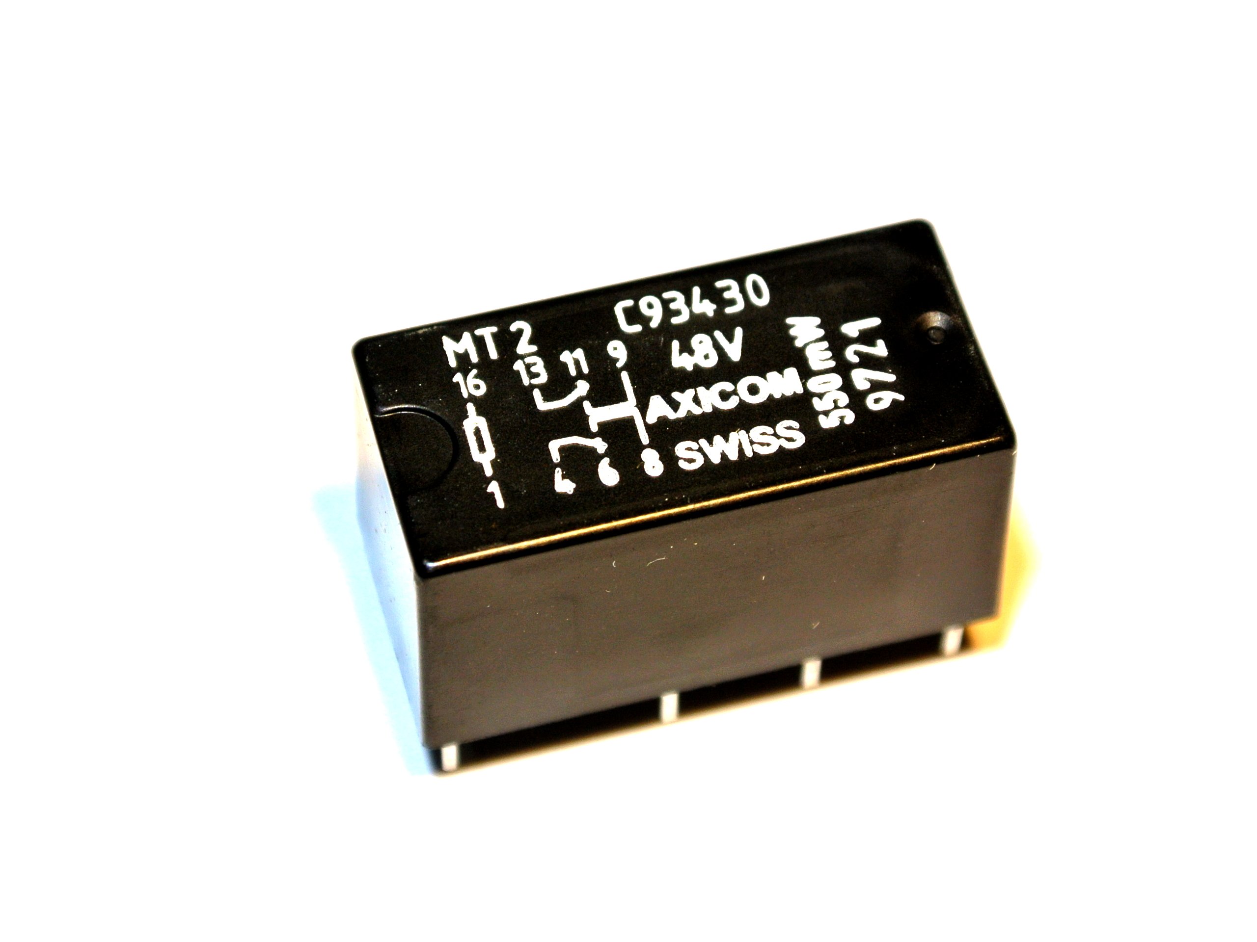 

Przekaźnik 48V MT2 C93430 Axicom 550mW 1szt. #B367