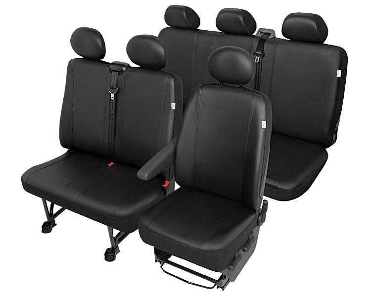 

Pokrowce Skóra Vw Transporter T4, Vw T5 6 miejsc
