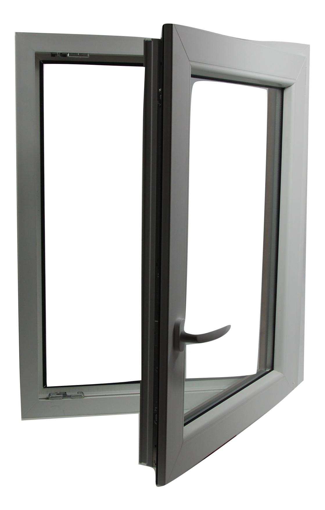 OKNO PCV 900 x 900 RU MAHOŃ ZEWNĘTRZNY Kod producenta 00002316