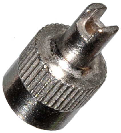 КОЛПАЧОК, ГАЙКА КРЕПЛЕНИЯ КЛАПАНА ВНУТРЕННЯЯ ТРУБА МЕТАЛЛ С КЛЮЧОМ