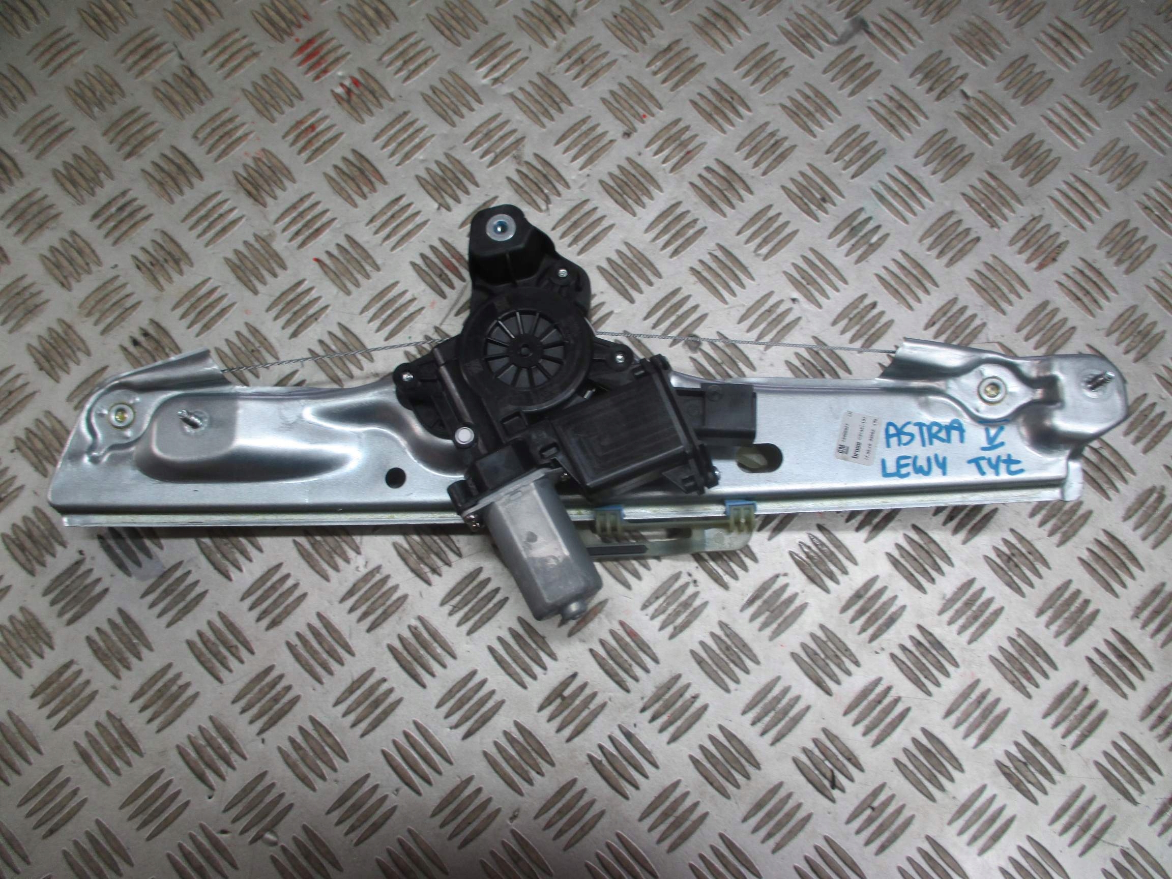 window regulator left rear OPEL ASTRA K V 2015R