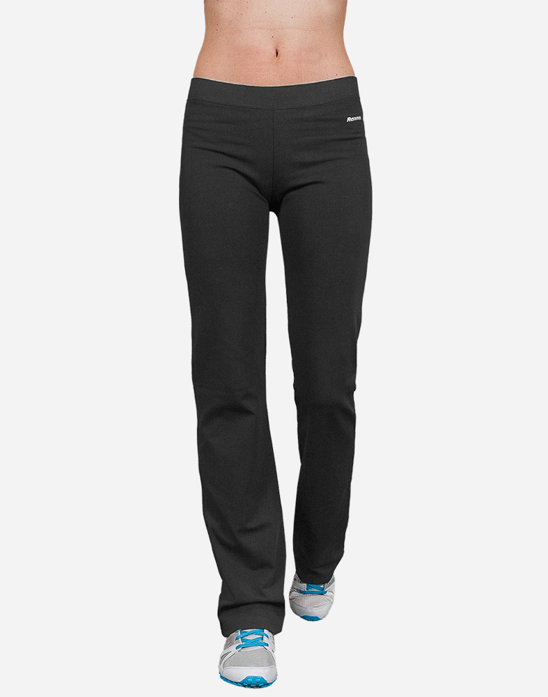 Spodnie Dresowe Damskie RENNOX 102 r S/30 czarne Wzór dominujący bez wzoru