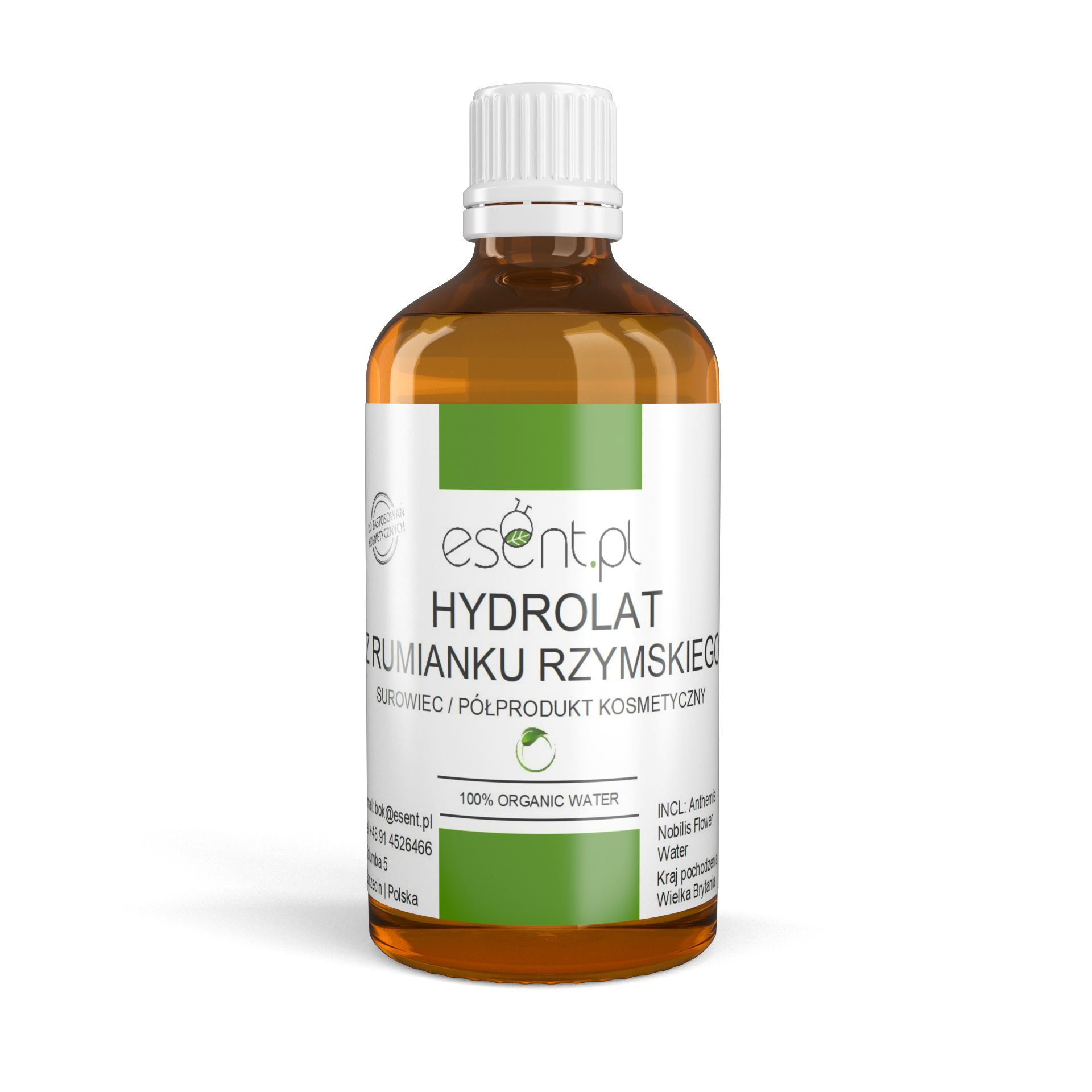 

Hydrolat z Rumianku Rzymskiego 100 ml. Kerfoot