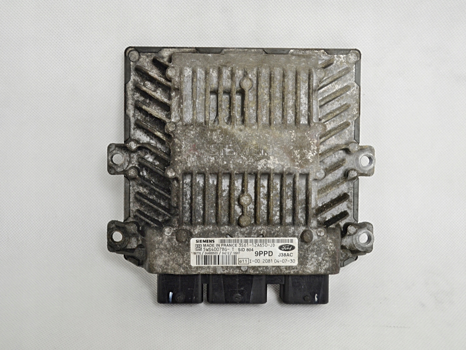 FORD 3S61-12A650-JD 9PPD 5WS40078G-T J38AC