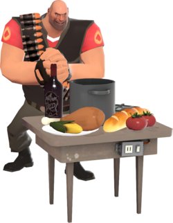 Drwina Rozróba Przy Stole Team Fortress 2 TF2 Nazwa przedmiotu Drwina: Rozróba Przy Stole