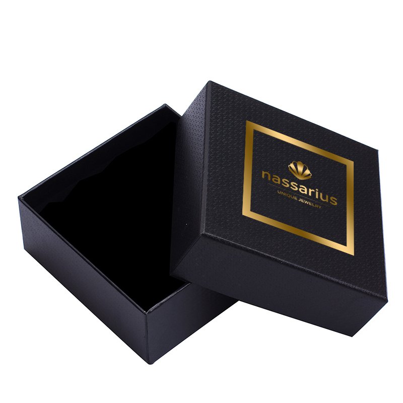 NASSARIUS KOLCZYKI CZ SWAROVSKI Srebro CYRKONIA Długość całkowita 1.5 cm