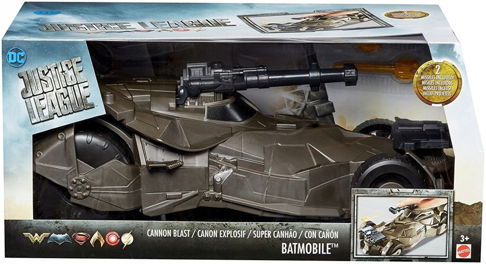 

Batmobil Batmana FGH57 Jusice League Auto Pojazd
