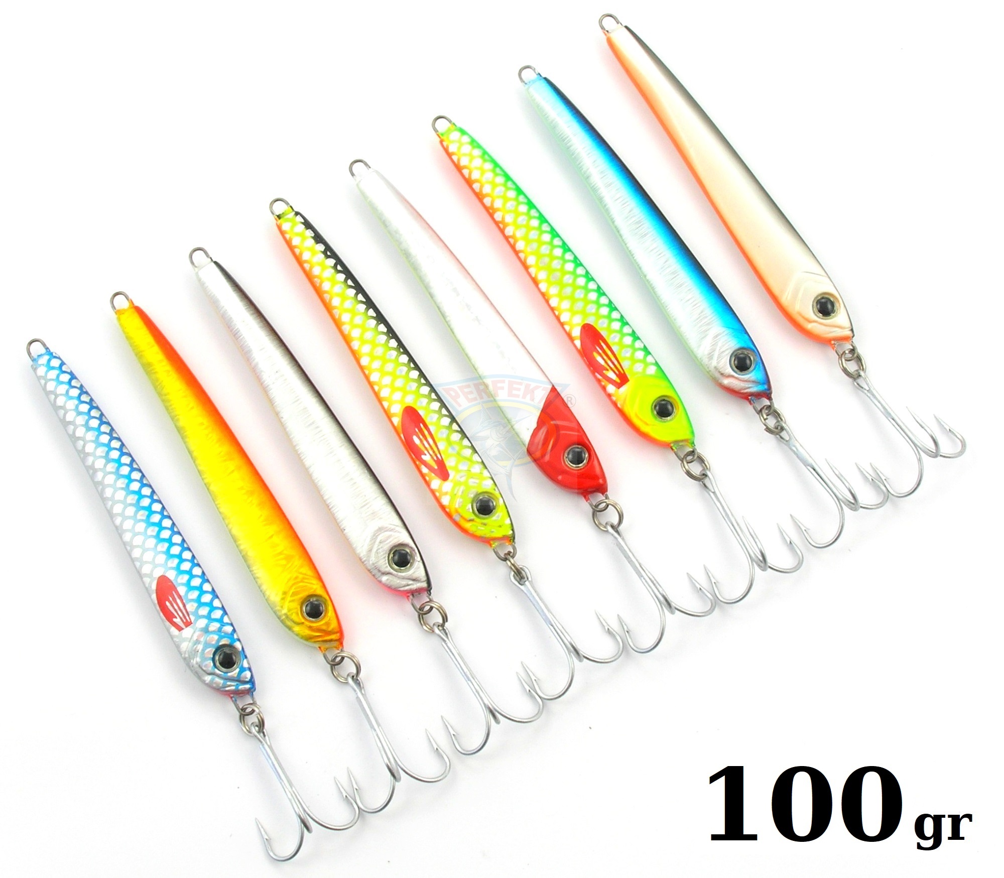 8 x Treska Pilker Nord Cup Perfekt 100gr