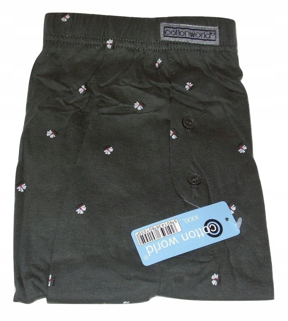 BOKSERKI LUŹNE 100% BAWEŁNA L COTTON WORLD Płeć mężczyzna
