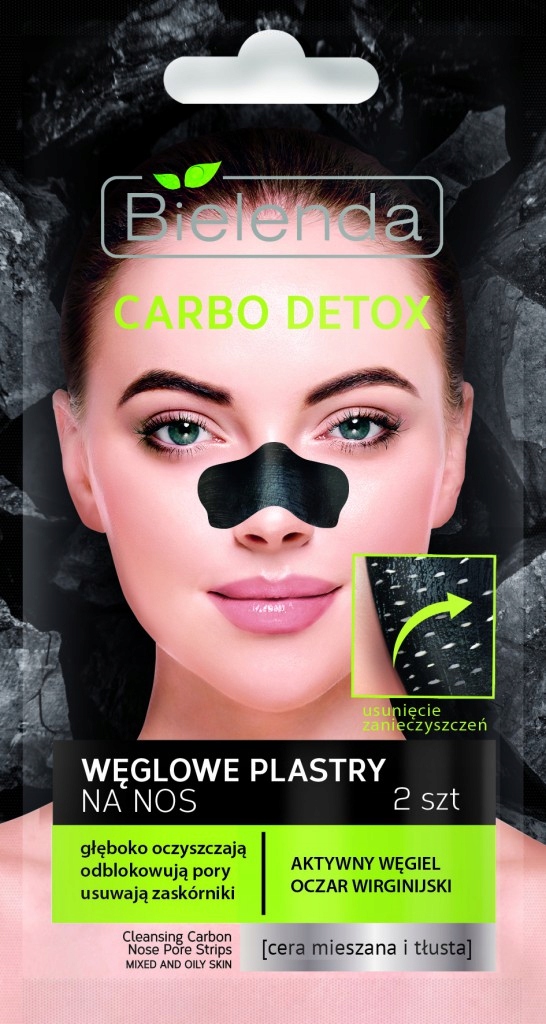 

Bielenda Carbo Detox węglowe plastry na nos 2szt.