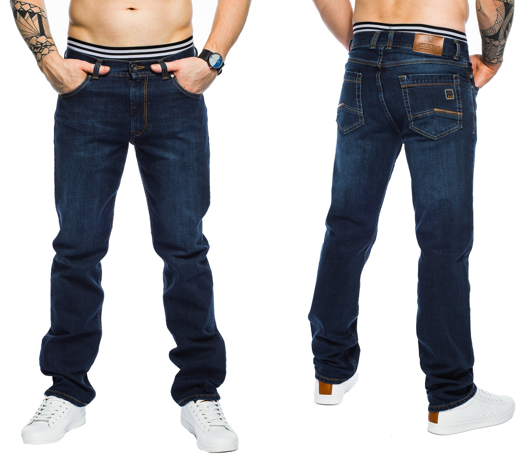 

Spodnie Męskie Stanley Jeans - 400/139 - 92cm L34