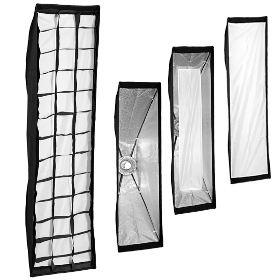 SOFTBOX 40x180 cm 40 180 STRIP BOWENS + GRID Marka E-trade