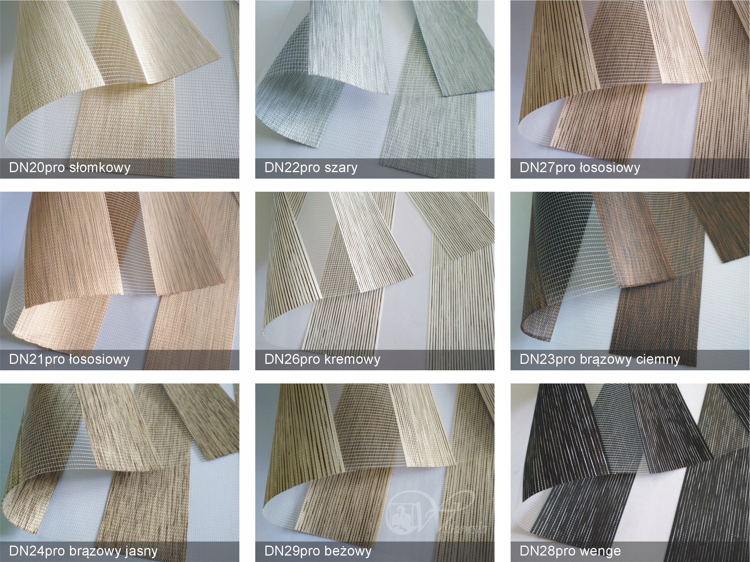 Roleta Dzień i Noc złoty dąb orzech mahoń 41x130 Wzór klasyczny