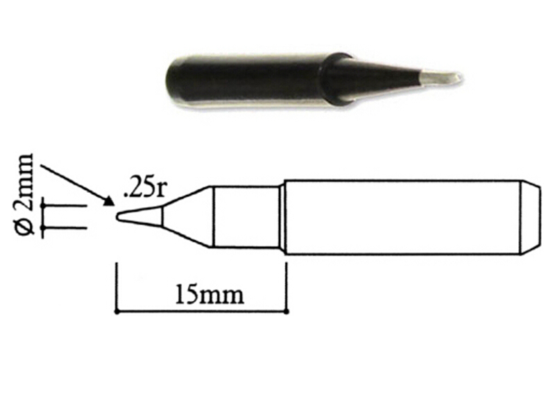 

Grot do Wep Zhaohin T-S4 0.25mm stożek Black Hq