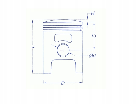 Tłok Meteor 40,00 Minarelli Yamaha Aerox Neos Jog Producent Meteor