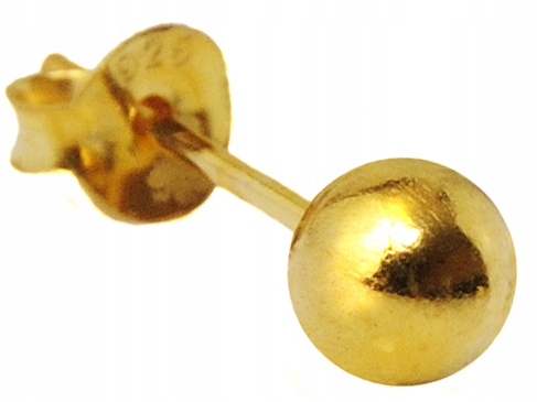 

Versil kolczyk kulka 5 mm złocone Srebro 0,925