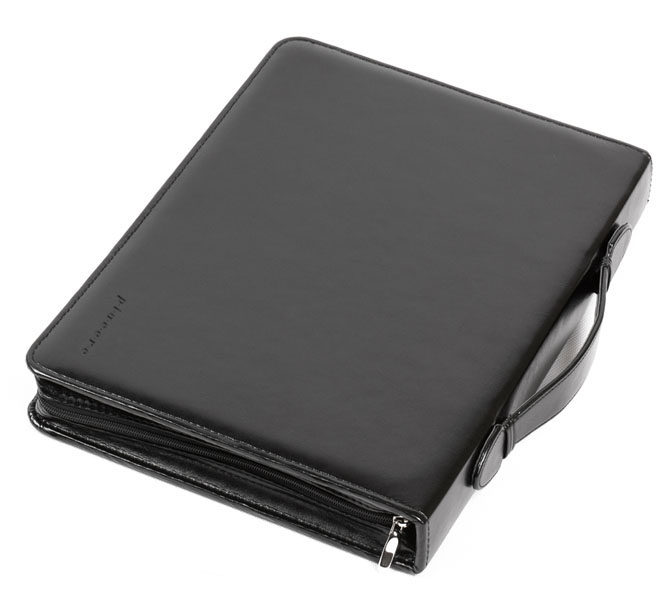 SKÓRZANA AKTÓWKA Z KALKULATOREM TECZKA BIWUAR A4 - AK-11 Liczba komór 1