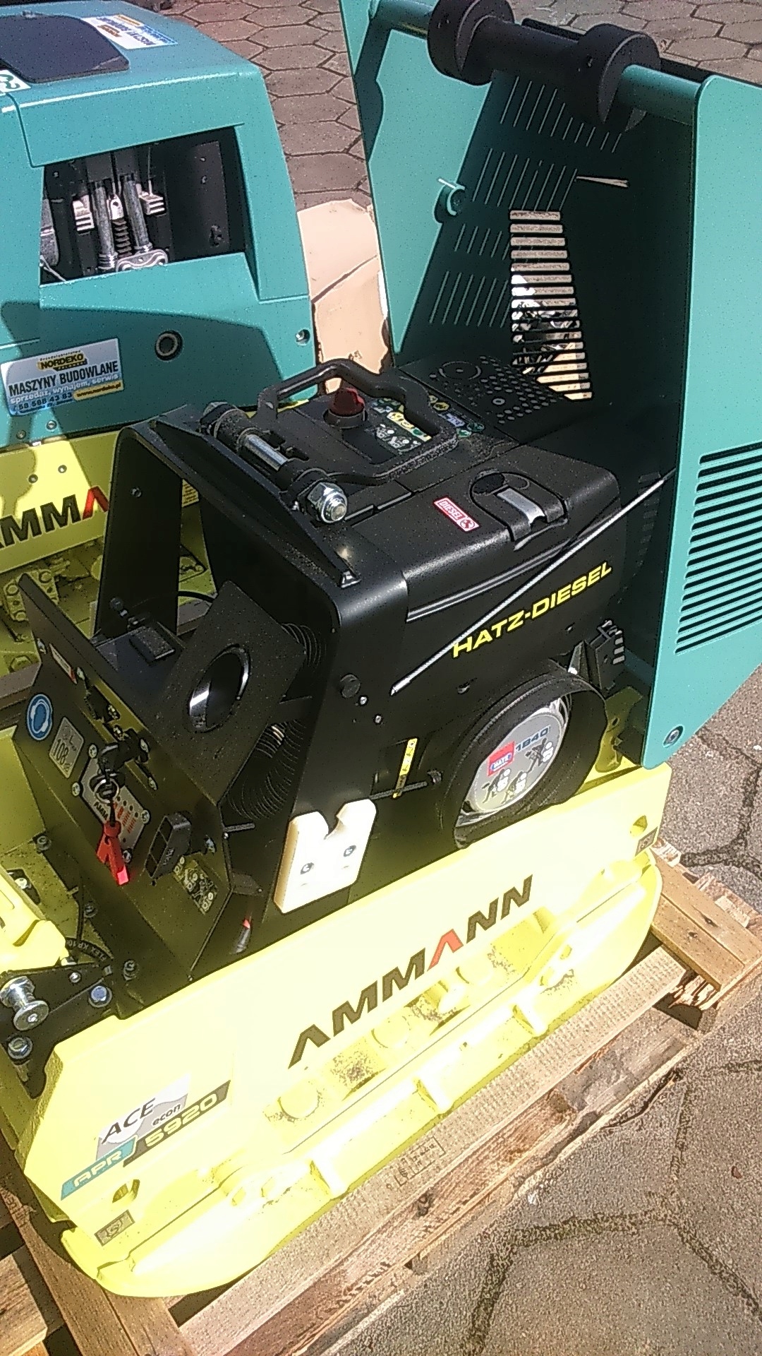 AMMANN APR 5920 DE POMORSKIE DEALER-SERWIS Waga 497 kg