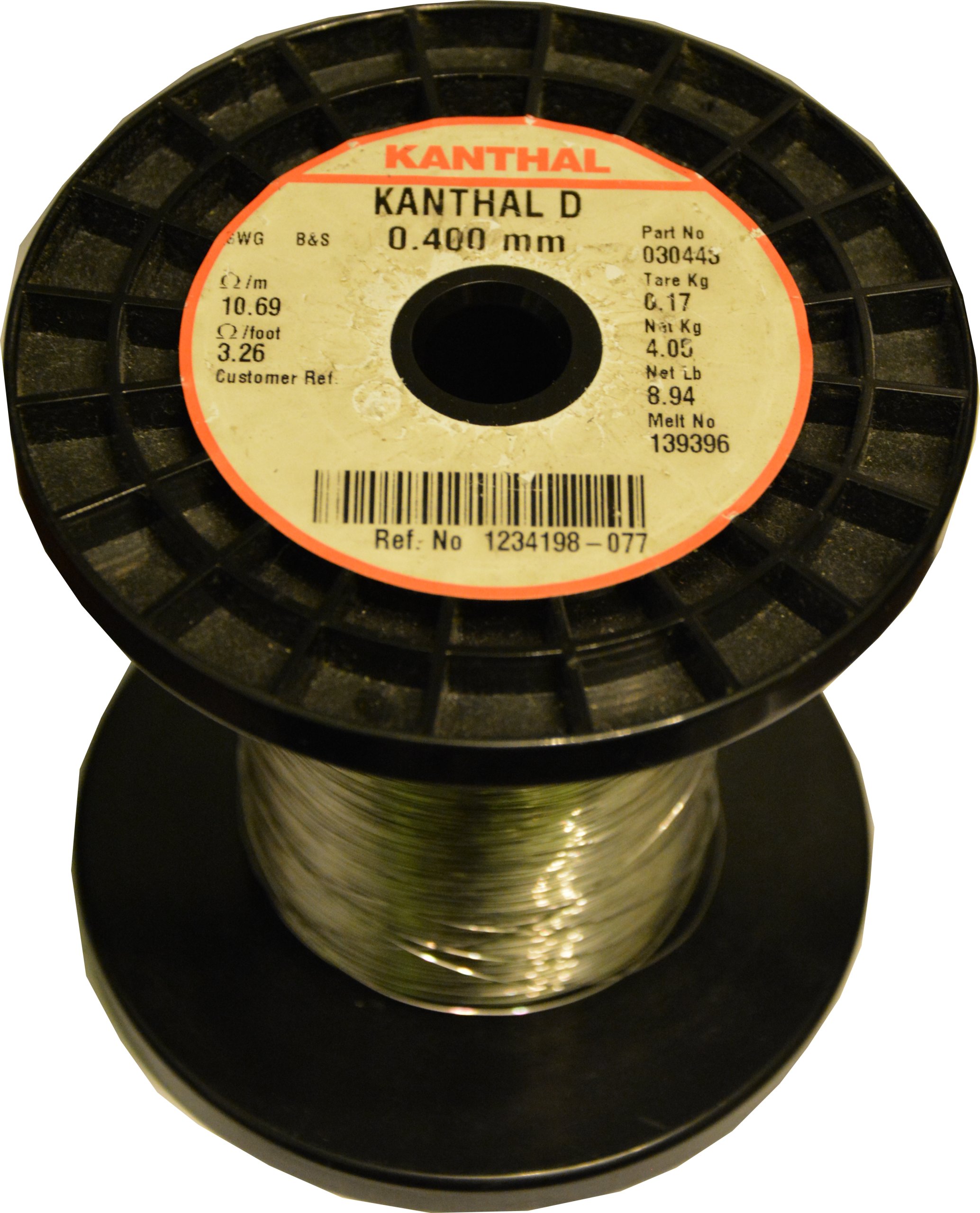 

Drut oporowy Kanthal D 0,4 mm długość 25 metrów