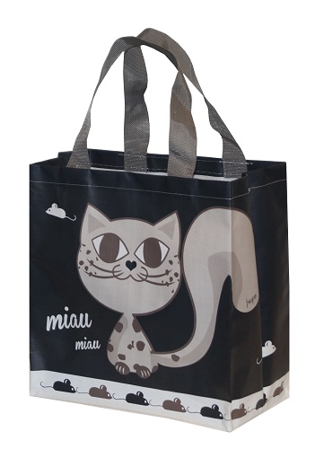 

Torba Na Zakupy Kit Kat Czarny mini 26x15x27 cm