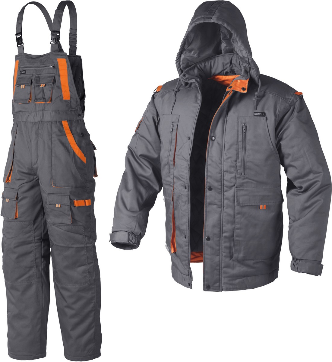 MOCNE ubranie robocze zimowe OCIEPLANE CONSUL S