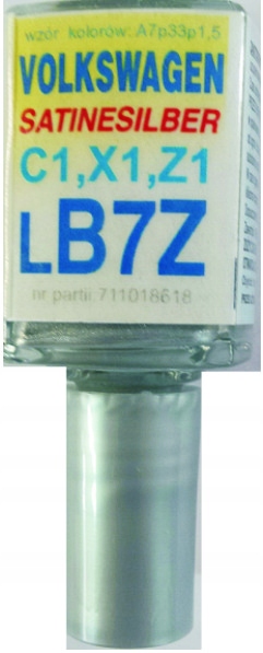 

Vw LB7Z Satinesilber Lakier Zaprawka Do Rys Ara