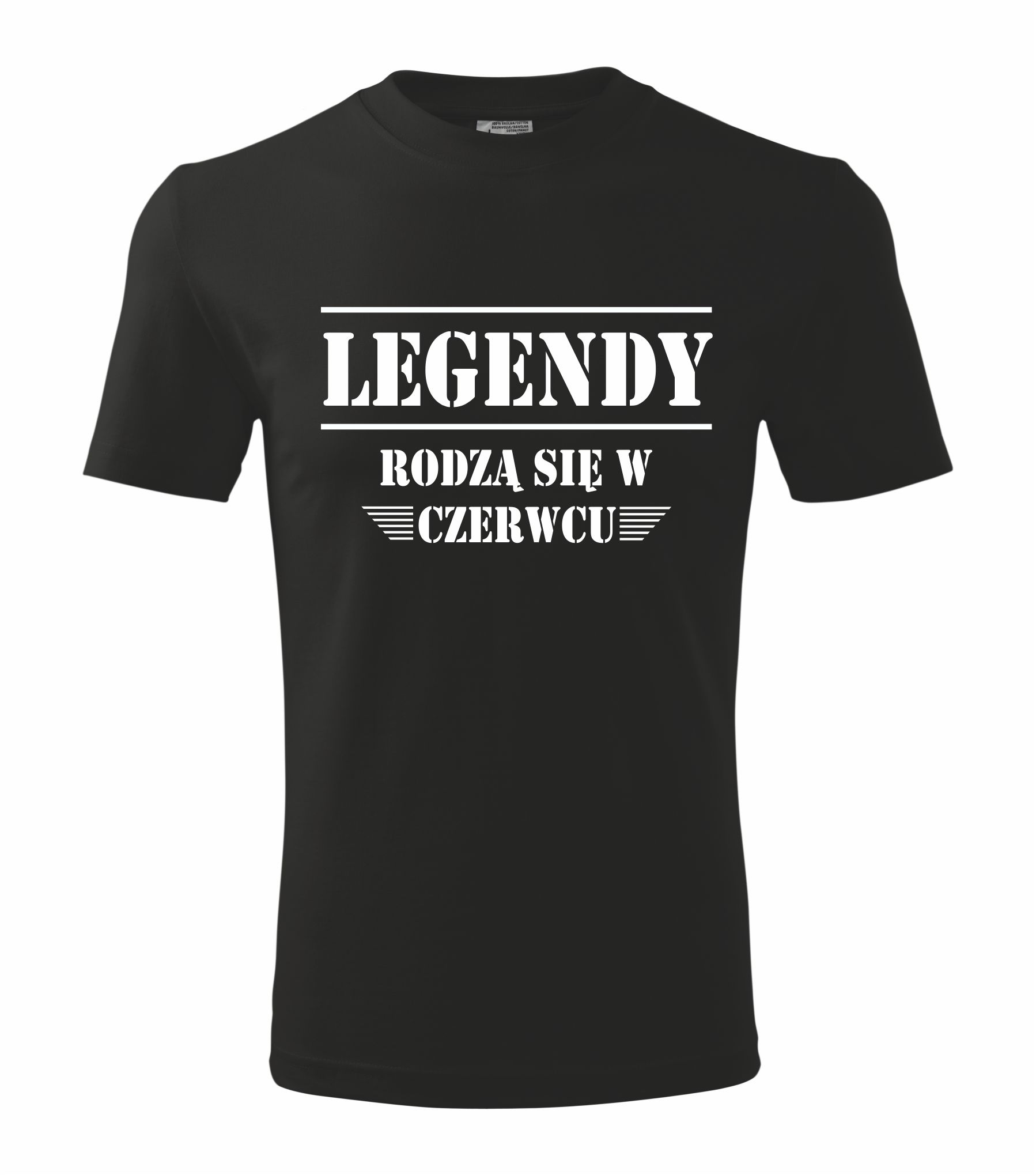 

Koszulka urodziny Legendy rodzą się w czerwcu L