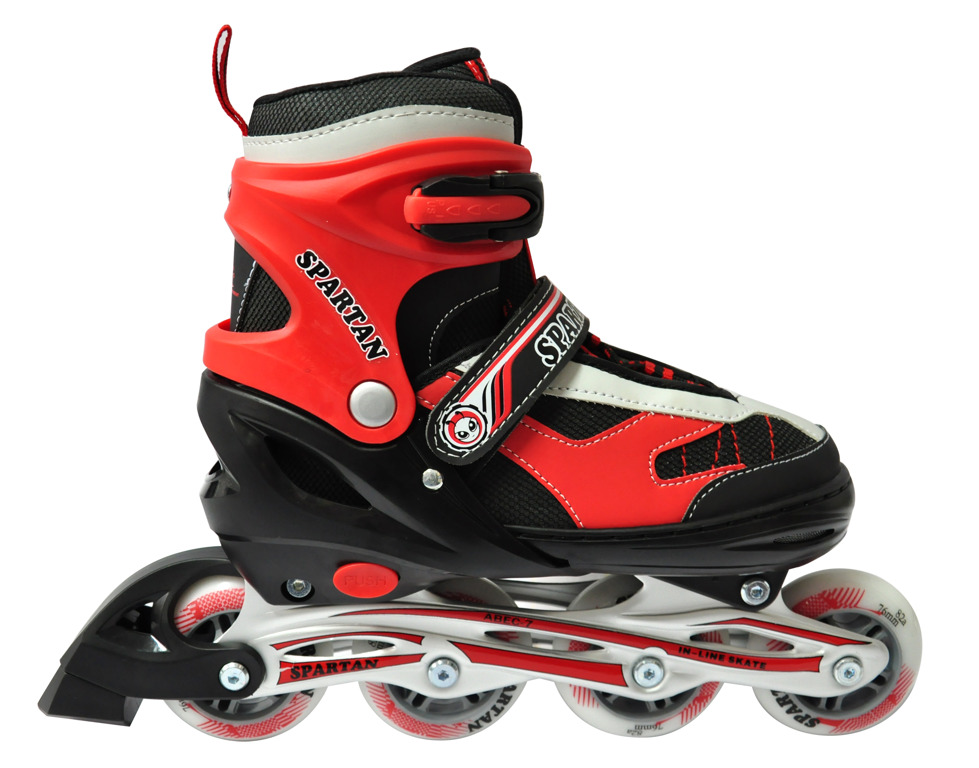 ŁYŻWOROLKI ROLKI +łyżwy 2w1 ABEC7 REGULOWANE 34-37 Marka Spartan