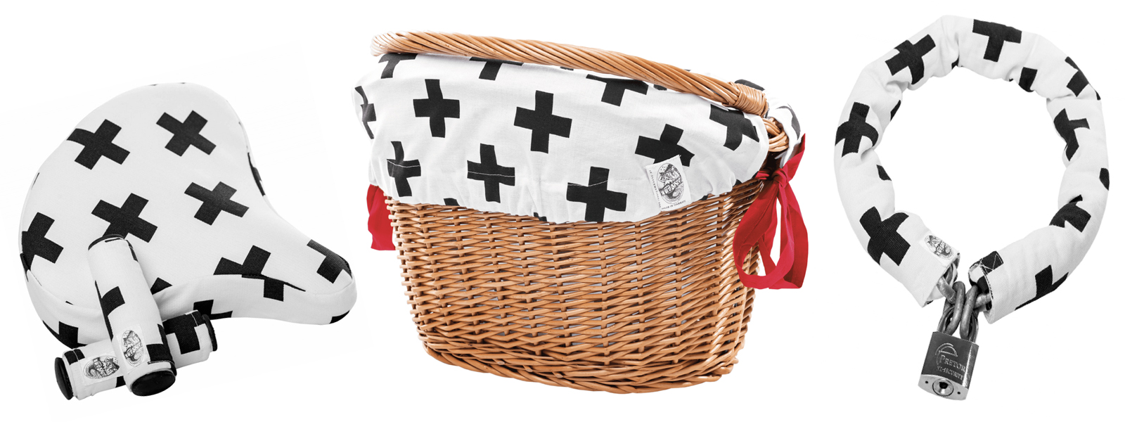 Wkład do kosza rowerowego bawełniany ROCK Marka inna marka